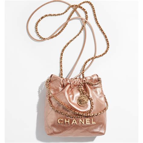 chanel mini rose gold|Chanel mini purses.